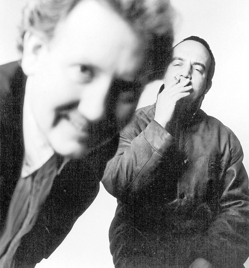 Photograph of Simon Scott and Andrew Lyndsay