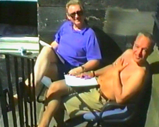 Photograph of Simon Scott and Andrew Lyndsay