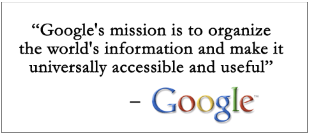 Google Statement screenshot